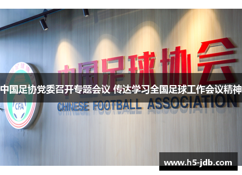 中国足协党委召开专题会议 传达学习全国足球工作会议精神